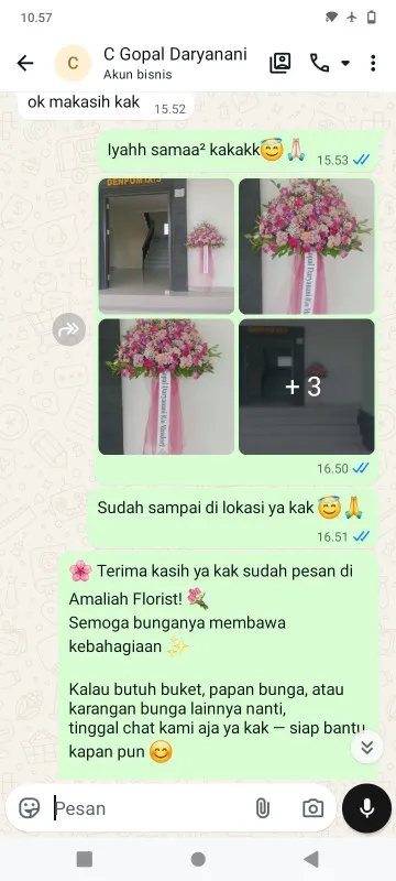 Pengiriman Karangan Bunga Plawad Karawang Timur